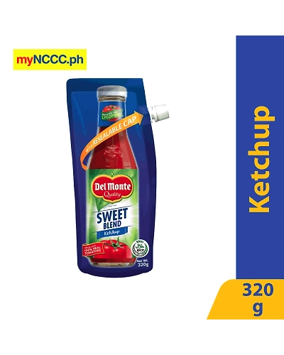 Del Monte Sweet Blend Ketchup 320g Stand-Up Pouch with Spout-10962017