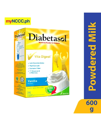 Diabetasol Vanilla 600g-10600657