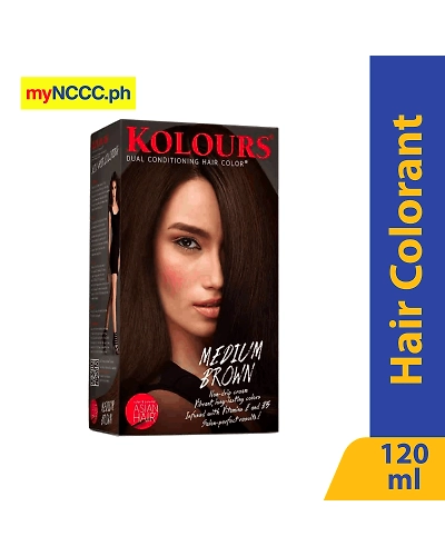 Kolours Hair Dye Medium Brown 120ml-10179886