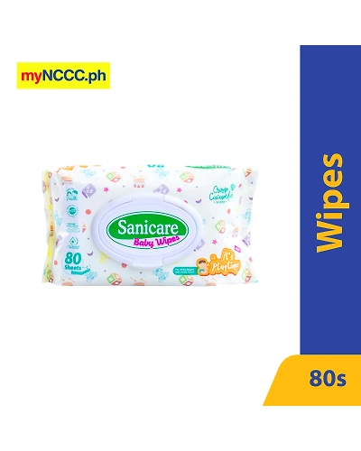 Sanicare Baby Wipes Playtime 80 Sheets-11335463