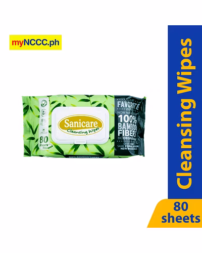 Sanicare Cleansing Wipes 80s-10748748