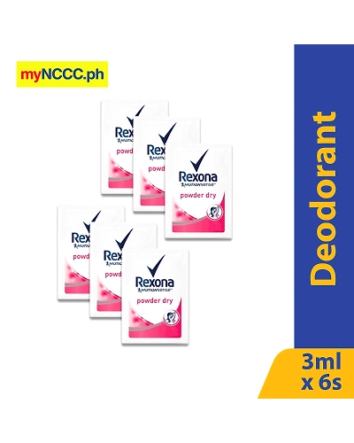 Rexona Women Deodorant Lotion Powder Dry 3ml 6s-10554665