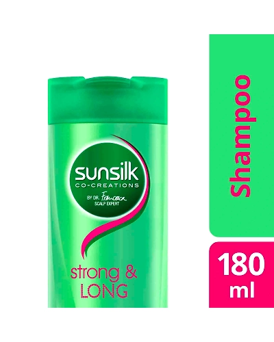Sunsilk Shampoo Strong &amp; Long 180ml-10421300
