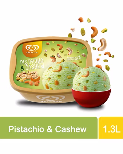 Selecta Pistachio &amp; Cashew Ice Cream 1.3L-11391857