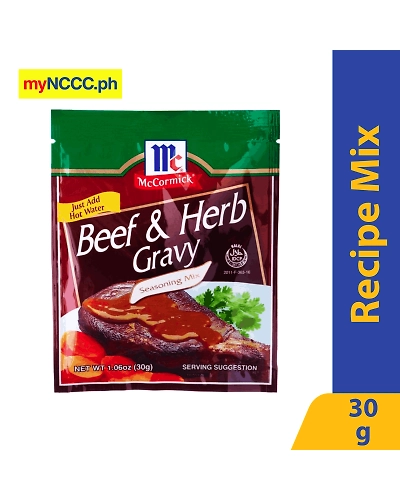 McCormick Beef &amp; Herb Gravy Seasoning Mix 30g-10070610