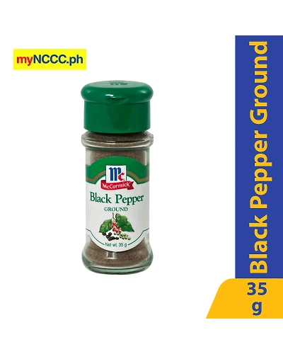 McCormick Black Pepper Ground Bottle 35g-10013239