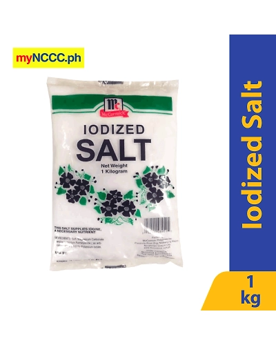 McCormick Iodized Salt 1kg-10013223
