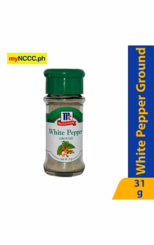 McCormick White Pepper Ground 31g