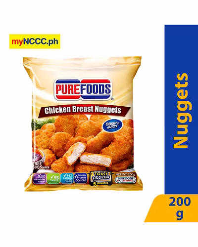 Purefoods Crisp N Juicy Chicken Breast Nuggets 200g-10678286