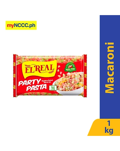 El Real Party Pasta Rainbow Salad Macaroni 1kg-11227567