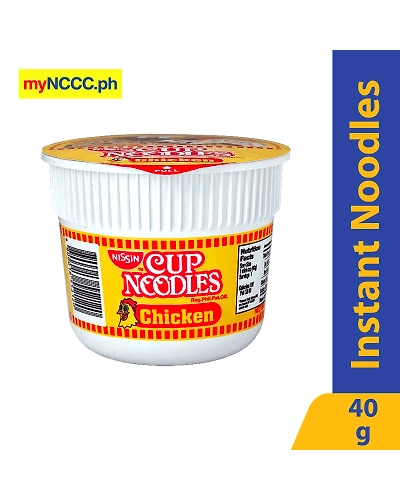 Nissin Mini Cup Noodles Chicken 40g-10070214