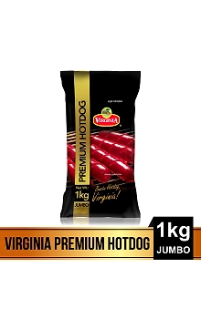 Virginia Premium Hotdog Jumbo 4.5-inch 1kg