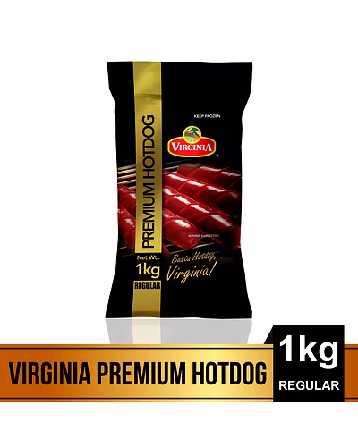 Virginia Premium Hotdog Regular 1kg-10080039