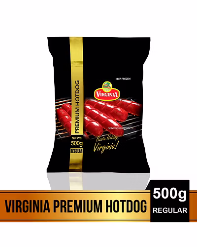 Virginia Premium Hotdog Regular 500g-10654097