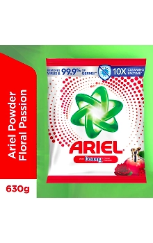 Ariel Laundry Powder with Freshness of Downy 630g
