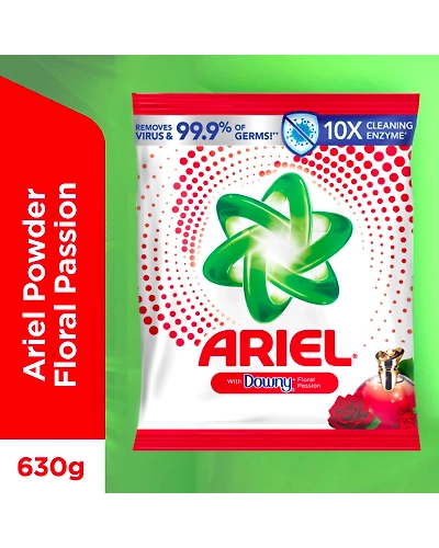 Ariel Laundry Powder with Freshness of Downy 630g-10679258
