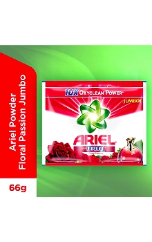 Ariel Laundry Powder with Freshness of Downy Passion Jumbo 66g