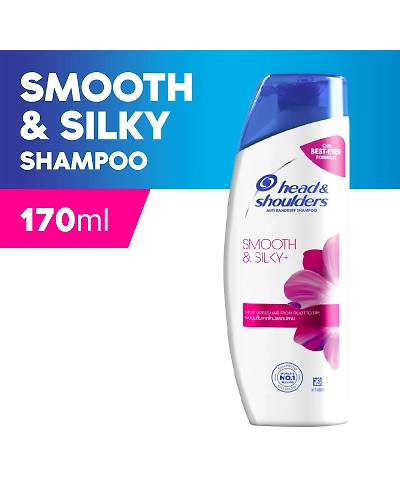 Head &amp; Shoulders Anti-Dandruff Shampoo Smooth &amp; Silky 170ml-10662913
