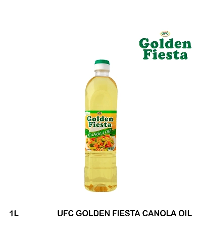 Golden Fiesta 100% Pure Canola Oil 3 &amp; 6 Omega 1L-10336502