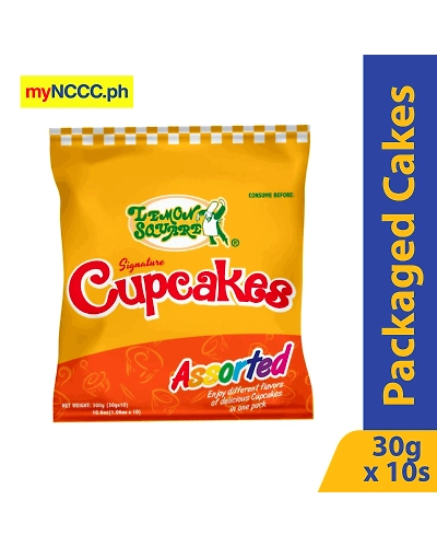 Lemon Square Assorted Cupcakes 30gx10s-10065244