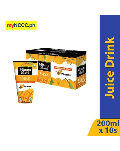 Minute Maid Fresh Mango Juice Drink 200mlx10s-11427106