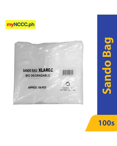 Pro Pack White Sando Bag Extra Large 100s-11443877