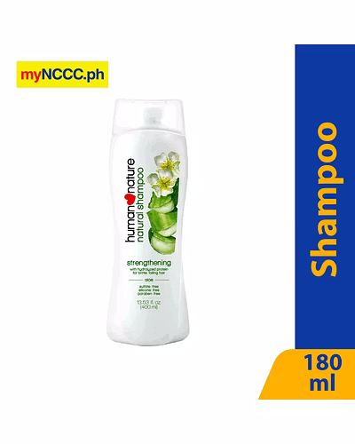 Human Nature Natural Shampoo Strengthening Soothing Aloe 180ml-11496447