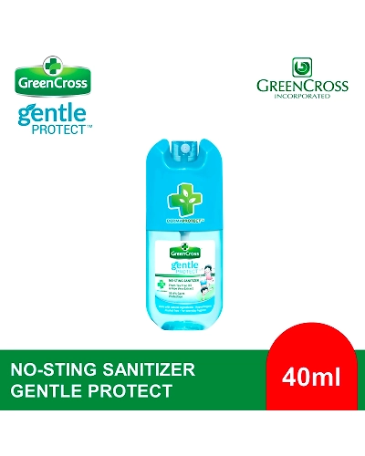 Green Cross Sanitizer Gentle Protect No-Sting 40ml-11462278