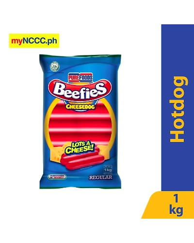 Purefoods Beefies Lots A Cheese Cheesedog Regular 1kg-10253182