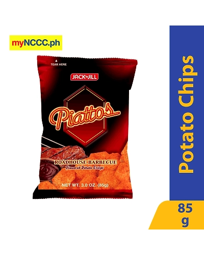 Piattos Potato Chips Roadhouse Barbecue 85g-10055312