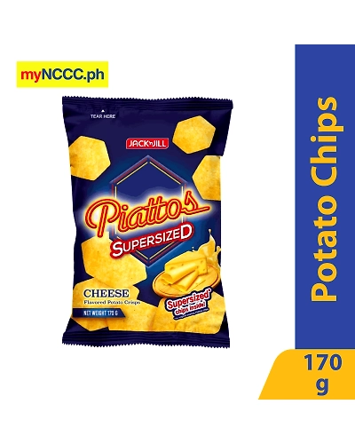 Piattos Potato Chips Cheese Supersized 170g-11445038