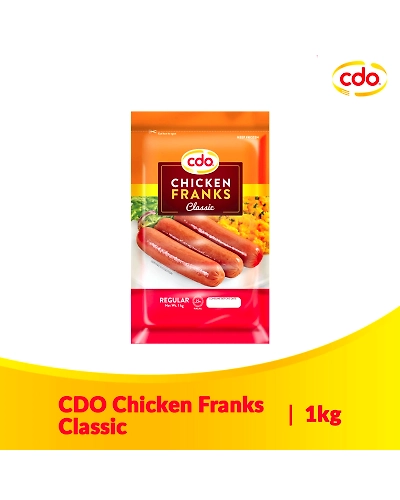 CDO Chicken Franks Regular 1kg-10571540