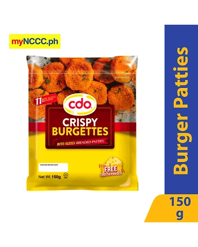 CDO Ulam Burger Crispy Burgettes 11s 150g-11414929