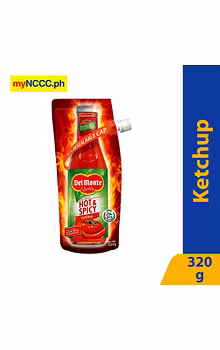 Del Monte Hot & Spicy Ketchup Stand-up Pouch with Spout 320g
