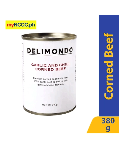 Delimondo Corned Beef Garlic &amp; Chili 380g-10814635