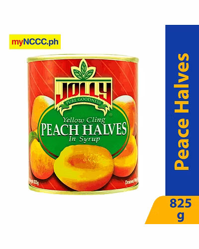Jolly Peach Halves Yellow Cling 825g-10262224