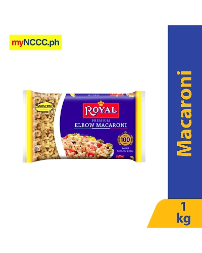 Royal Pasta Macaroni Elbow Short 1kg-10013597