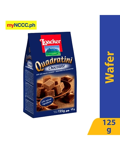 Loacker Quadratini Chocolate 125g-10885570