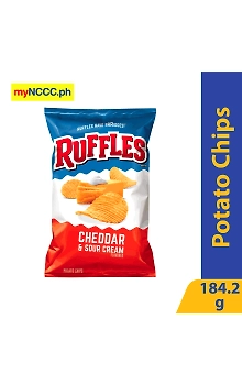 Ruffles Potato Chips Cheddar & Sour Cream 184.2g