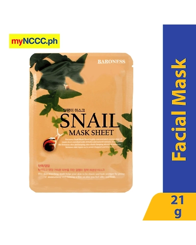 Baroness Mask Sheet Snail 21g 1S-11367596