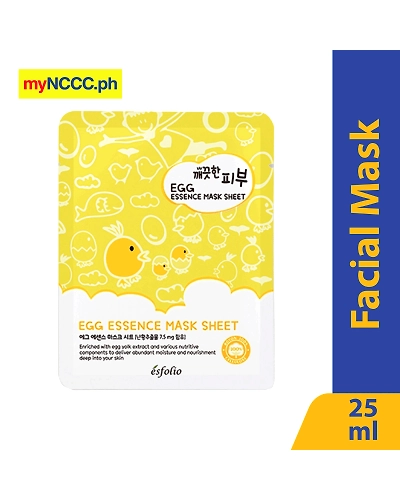 Esfolio Mask Sheet Pure Skin Egg Essence 25ml-11502010