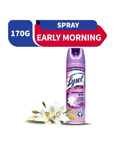Lysol Disinfectant Spray Early Morning Breeze 170g-10511424