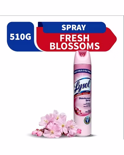 Lysol Disinfectant Spray Fresh Blossom 510g-10652613