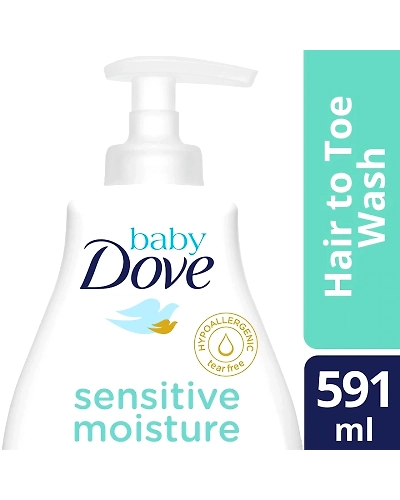 Baby Dove Hair to Toe Wash Sensitive Moisture 591ml-11417717