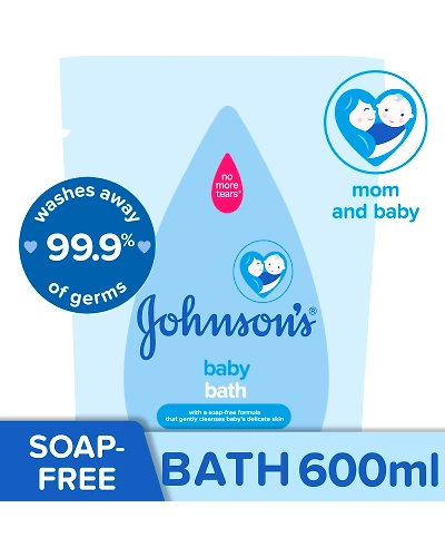 Johnson &amp; Johnson Baby Bath Refill 600ml-10510000