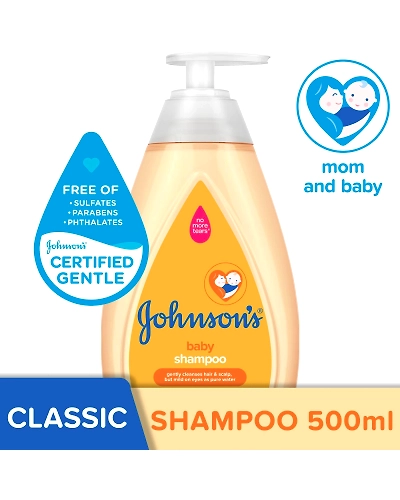 Johnson &amp; Johnson Baby Shampoo No More Tears 500ml-10060493
