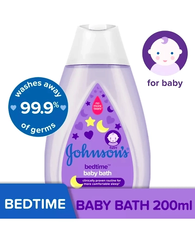 Johnson &amp; Johnson Baby Wash Bedtime 200ml-10062962
