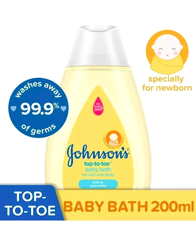 Johnson &amp; Johnson Baby Wash Top to Toe 200ml-10037682