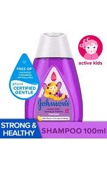 Johnson & Johnson Shampoo Active Kids Strong & Healthy 100ml