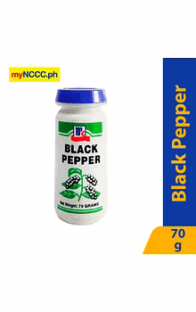 McCormick Black Pepper 70g